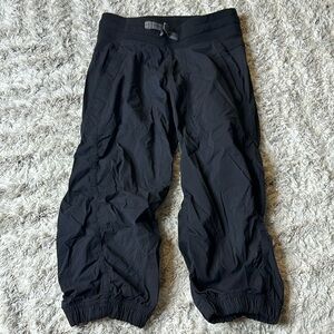 IVIVVA by Lululemon size 8, striped athletic pants in great condition